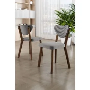 Arfe - Grey, Brown Grey
Brown Chair Set (4 Pieces)