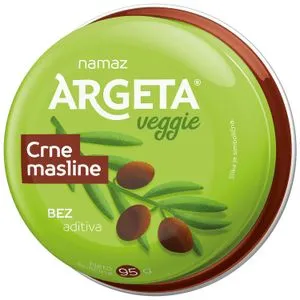 Argeta Veggie humus namaz sa crnim maslinama 95 g