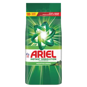 Ariel Instant Dissolution Mountain Spring prašak za veš 8,45 kg, 130 pranja