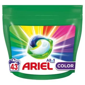 ARIEL  Kapsule za pranje veša COLOR  43 kom, 43 pranja