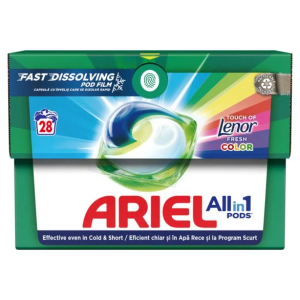 Ariel kapsule za pranje veša  Touch of Lenor, 28kom