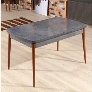 Aris - Anthracite, Walnut Anthracite
Walnut Extendable Dining Table