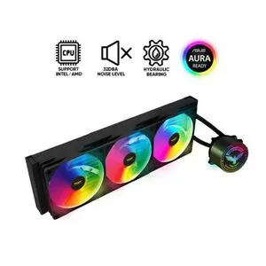 ARMAGGEDDON TESSARAXX Deep Freeze PRO 360 Black vodeno hladjenje za procesor