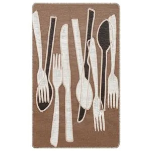 Arn 06 - Brown, White Brown
White Carpet (75 x 180)