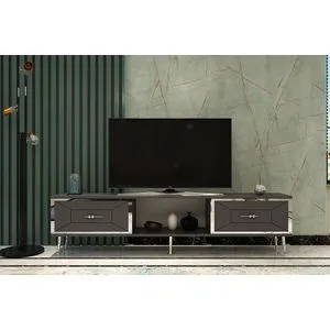 Arno - Anthracite, Silver Anthracite
Silver TV Stand