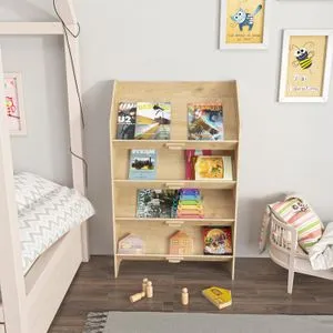 Aros - Oak Oak Bookshelf