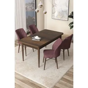 Arp - Baroque, Dusty Rose Baroque
Dusty Rose Dining Table & Chairs Set (5 Pieces)