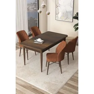 Arp - Baroque, Tile Red Baroque
Tile Red Dining Table & Chairs Set (5 Pieces)