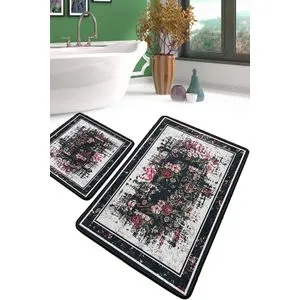 Arrosa Multicolor Bathmat Set (2 Pieces)