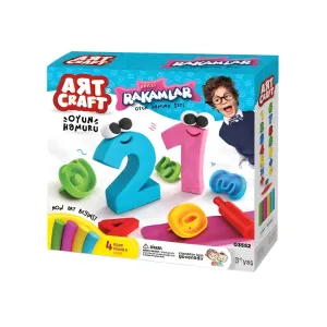 Art Craft testo za modelovanje – set Brojevi, 200 g