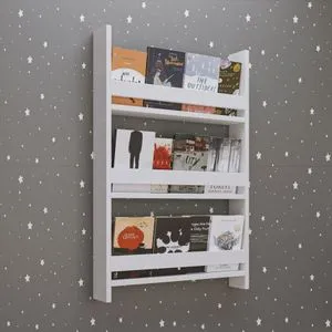Artemis 3 - White White Bookshelf