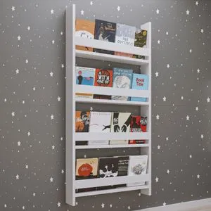 Artemis 4 - White White Bookshelf