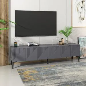 Artemis - Anthracite Anthracite TV Stand