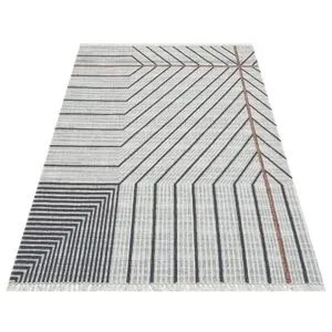 As 05 - Grey Multicolor Hall Carpet (80 x 300)