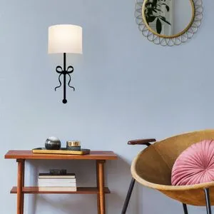 Asaf - 6982 White
Black Wall Lamp