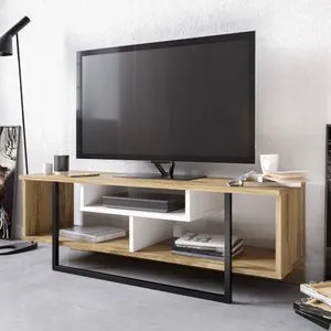 Asal (120) - Oak, White, Black White
Black
Oak TV Stand