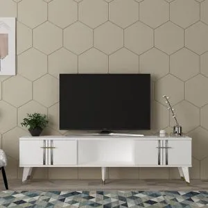 Asel - White, Silver White
Silver TV Stand