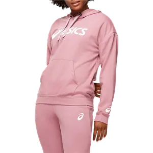 ASICS Ženski duks Big Asics Oth Hoodie roze