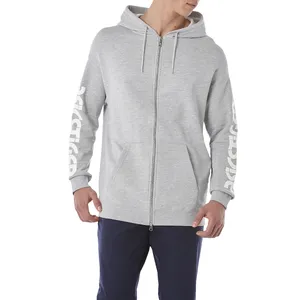 ASICS Muški duks Bl Sweat Fz Hoodie sivi