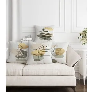 ASR-plw4 - 13 Multicolor Cushion Cover Set (4 Pieces)