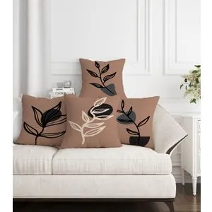 ASR-plw4 - 16 Multicolor Cushion Cover Set (4 Pieces)