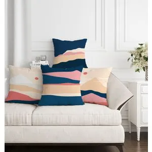 ASR-plw4 - 5 Multicolor Cushion Cover Set (4 Pieces)