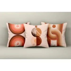 Asr_plw25 - 30 Multicolor Cushion Cover Set (3 Pieces)