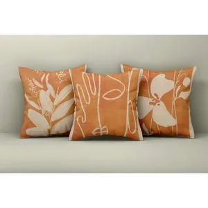Asr_plw25 - 37 Multicolor Cushion Cover Set (3 Pieces)