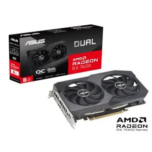 Asus DUAL-RX7600-08G-V2 Grafička karta AMD/8GB/GDDR6/128bit