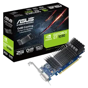 Asus GT 1030 2GB DDR5 GT1030-SL-2G-BRK 64 bit DVI/HDMI Grafička karta PCI-E
