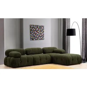 Atelier Del Sofa Bubble Zeleni L1-O1-1R-PUF Zeleni Ugaoni Sofa