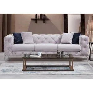 Atelier Del Sofa Como - Svijetlo sivi trosjed