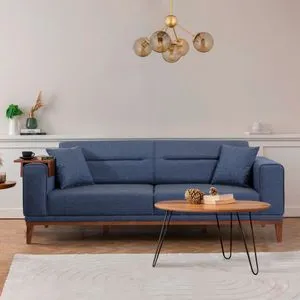 Atelier Del Sofa Liones Tepsili - Tamno Plavi Trosed na Razvlačenje