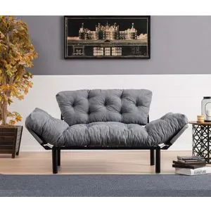 Atelier Del Sofa Nitta - Sivi dvosed na razvlačenje