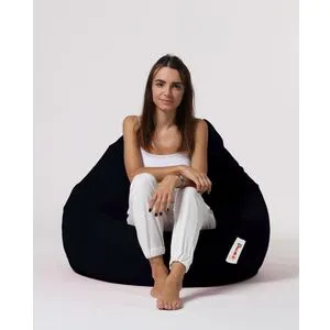 Atelier Del Sofa Premium XXL - Crni Bean Bag