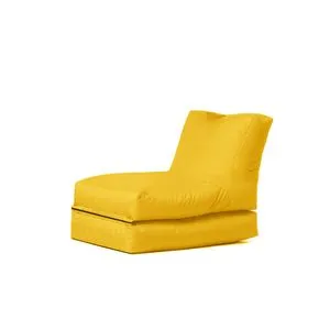 Atelier Del Sofa Siesta Sofa Bed Pouf - Žuti baštenski ležaj