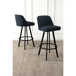 Atex - Anthracite, Black Anthracite
Black Bar Stool Set (6 Pieces)