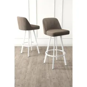 Atex - Cappuccino, White Cappuccino
White Bar Stool Set (4 Pieces)