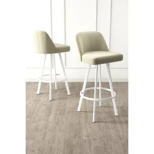 Atex - Cream, White Cream
White Bar Stool Set (6 Pieces)