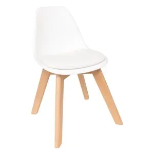 Atmosphera dečija stolica mini baya bela 205840A