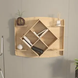 Ato - Drvena Polica za Zid od Hrasta