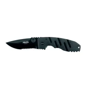 Ausonia preklopni nož, G10 drška, teflon crn 20 cm