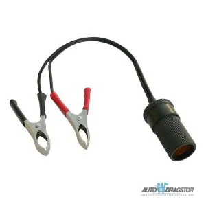 AUTO UPALJAČ ADAPTER SA 2 KROKODIL ŠTIPALJKE