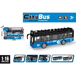 Autobus plavi turistički sa zvukom