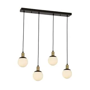 Av-1838-4Y-Bsy Black
Gold Chandelier