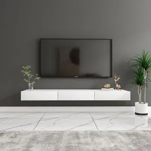 Avalon - White White TV Stand