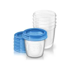 Avent Via šolje 180ml (5 kom) sa poklopcima 1688