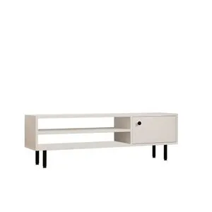 Avila - White White TV Stand OŠTEĆENO