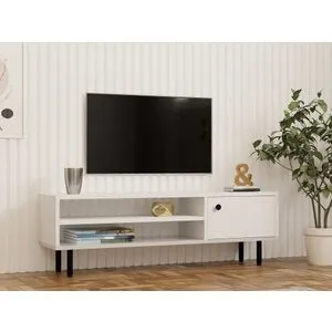 Avila - White White TV Stand