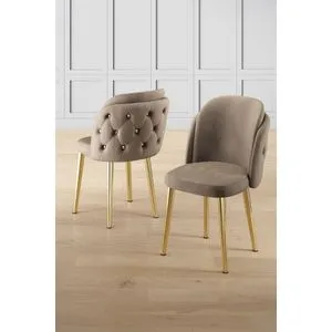 Axle - Cappuccino, Gold Cappuccino
Gold Chair Set (4 Pieces)